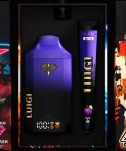 Full lineup of Luigi 2g disposable devices
