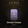 Luigi Dream Cream Series 8 disposable 2g live resin liquid diamond indica device card