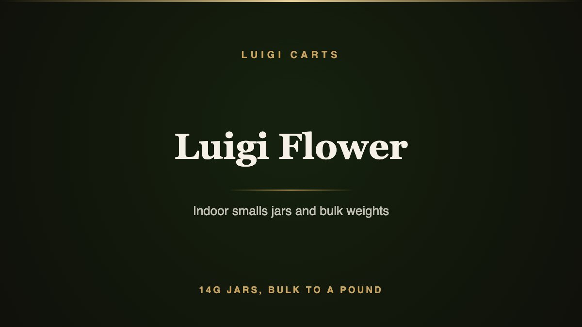 Luigi carts Philadelphia, the sealed live resin range and what applies in Pennsylvania