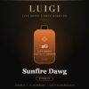 Luigi Sunfire Dawg Series 8 disposable 2g live resin liquid diamond hybrid device card