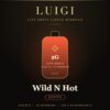 Luigi Wild N Hot Series 8 disposable 2g live resin liquid diamond sativa device card
